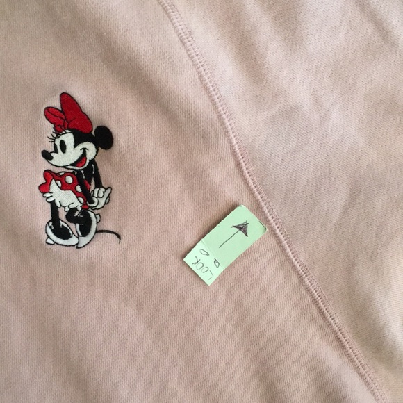 UNIGLO DISNEY MINNIE PINK OVERSIZE HOODY DRESS - Picture 3 of 8